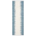 thumbnail image 1 of SAFAVIEH Montauk Twyla Striped Cotton Area Rug, Blue, 5' x 8', 1 of 3