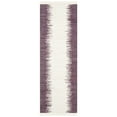 thumbnail image 1 of SAFAVIEH Montauk Twyla Striped Cotton Runner Rug, Purple, 2'3" x 7', 1 of 8