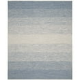 thumbnail image 1 of SAFAVIEH Montauk Vaughn Geometric Cotton Area Rug, Blue/Ivory, 6' x 9', 1 of 6