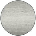 thumbnail image 1 of SAFAVIEH Montauk Vaughn Geometric Cotton Area Rug, Light Grey/Ivory, 8' x 8' Round, 1 of 8