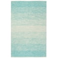 thumbnail image 1 of SAFAVIEH Montauk Vaughn Geometric Cotton Area Rug, Turquoise/Ivory, 6' x 6' Square, 1 of 3