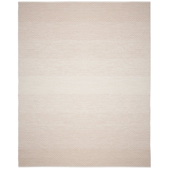 SAFAVIEH Montauk Vaughn Geometric Cotton Runner Rug, Beige/Ivory, 2'3" x 5'
