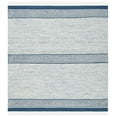 thumbnail image 1 of SAFAVIEH Montauk Zaman Diamond Cotton Area Rug, Ivory/Navy, 6' x 6' Square, 1 of 8