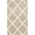 thumbnail image 1 of SAFAVIEH Montreal Cebrail Geometric Diamonds Shag Area Rug, Beige/Ivory, 3' x 5', 1 of 8