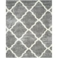 thumbnail image 1 of SAFAVIEH Montreal Cebrail Geometric Diamonds Shag Area Rug, Grey/Ivory, 8' x 10', 1 of 10