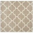 thumbnail image 1 of SAFAVIEH Montreal Lennart Geometric Quatrefoils Shag Area Rug, Beige/Ivory, 6'7" Square, 1 of 10
