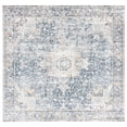 thumbnail image 1 of SAFAVIEH Moondust Dani Oriental Polyester Area Rug, Ivory/Blue, 6' x 6' Square, 1 of 8