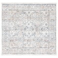 thumbnail image 1 of SAFAVIEH Moondust Gino Oriental Polyester Area Rug, Ivory/Blue, 6' x 6' Square, 1 of 8