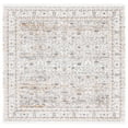 thumbnail image 1 of SAFAVIEH Moondust Miranda Floral Polyester Area Rug, Ivory/Grey, 6' x 6' Square, 1 of 8