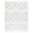 thumbnail image 1 of SAFAVIEH Moroccan Tassel Asteria Southwestern Shag Area Rug, Ivory/Beige, 10' x 14', 1 of 8