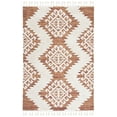 thumbnail image 1 of SAFAVIEH Moroccan Tassel Desmond Southwestern Shag Area Rug, Orange/Ivory, 4' x 6', 1 of 8
