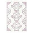 thumbnail image 1 of SAFAVIEH Moroccan Tassel Desmond Southwestern Shag Area Rug, Pink/Ivory, 10' x 14', 1 of 8