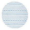 thumbnail image 1 of SAFAVIEH Moroccan Tassel Fallon Southwestern Shag Area Rug, Ivory/Light Blue, 6'7" x 6'7" Round, 1 of 8