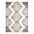 thumbnail image 1 of SAFAVIEH Moroccan Tassel Shag Desmond Area Rug, Ivory/Brown, 9' x 12', 1 of 7