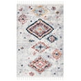 thumbnail image 1 of SAFAVIEH Morocco Audra Geometric Polyester Area Rug, Ivory/Multi, 2'6" x 4', 1 of 10