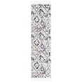 thumbnail image 1 of SAFAVIEH Morocco Ava Geometric Polyester Runner Rug, Ivory/Multi, 2'2" x 11', 1 of 7