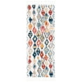 thumbnail image 1 of SAFAVIEH Morocco Mattese Geometric Polyester Runner Rug, Ivory/Multi, 2' x 5', 1 of 7
