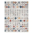 thumbnail image 1 of SAFAVIEH Morocco Tashi Geometric Polyester Area Rug, Grey/Gold, 9' x 12', 1 of 7