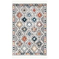 thumbnail image 1 of SAFAVIEH Morocco Zowie Geometric Polyester Area Rug, Grey/Multi, 2'6" x 4', 1 of 8