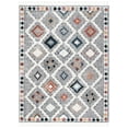 thumbnail image 1 of SAFAVIEH Morocco Zowie Geometric Polyester Area Rug, Grey/Multi, 9' x 12', 1 of 8