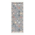 thumbnail image 1 of SAFAVIEH Morocco Zowie Geometric Polyester Runner Rug, Grey/Multi, 2' x 5', 1 of 5
