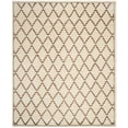 thumbnail image 1 of SAFAVIEH Mosaic Lidija Geometric Area Rug, Ivory/Brown, 9' x 12', 1 of 6