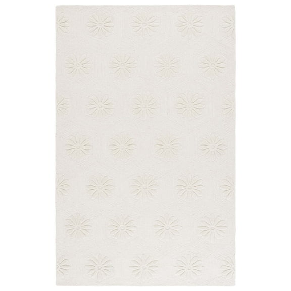 SAFAVIEH Mykonos Carina Floral Area Rug, Ivory, 8' x 10'