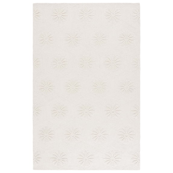 SAFAVIEH Mykonos Carina Floral Area Rug, Ivory, 8' x 10'