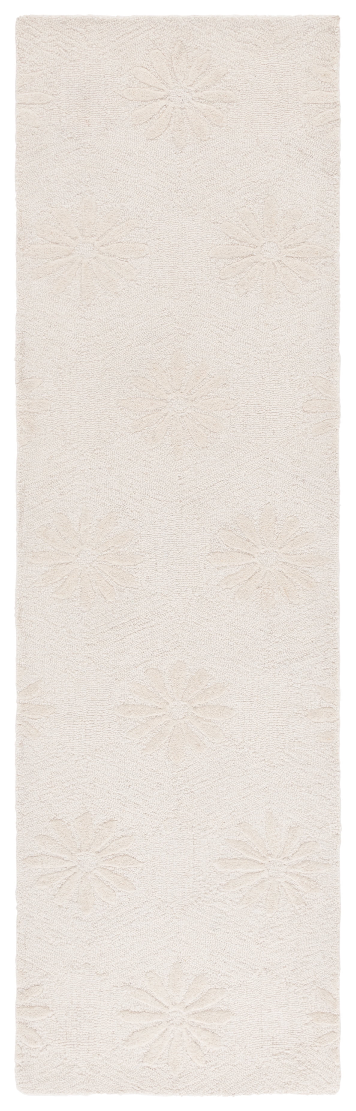 SAFAVIEH Mykonos Carina Floral Runner Rug, Ivory, 2'3" x 8'