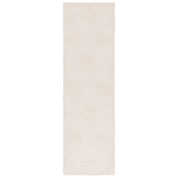 SAFAVIEH Mykonos Carina Floral Runner Rug, Ivory, 2'3" x 8'