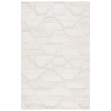 SAFAVIEH Mykonos Mia Abstract Area Rug, Ivory/Blue, 8' x 10'