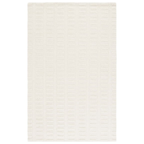 SAFAVIEH Mykonos Myles Solid Area Rug, Ivory, 8' x 10'