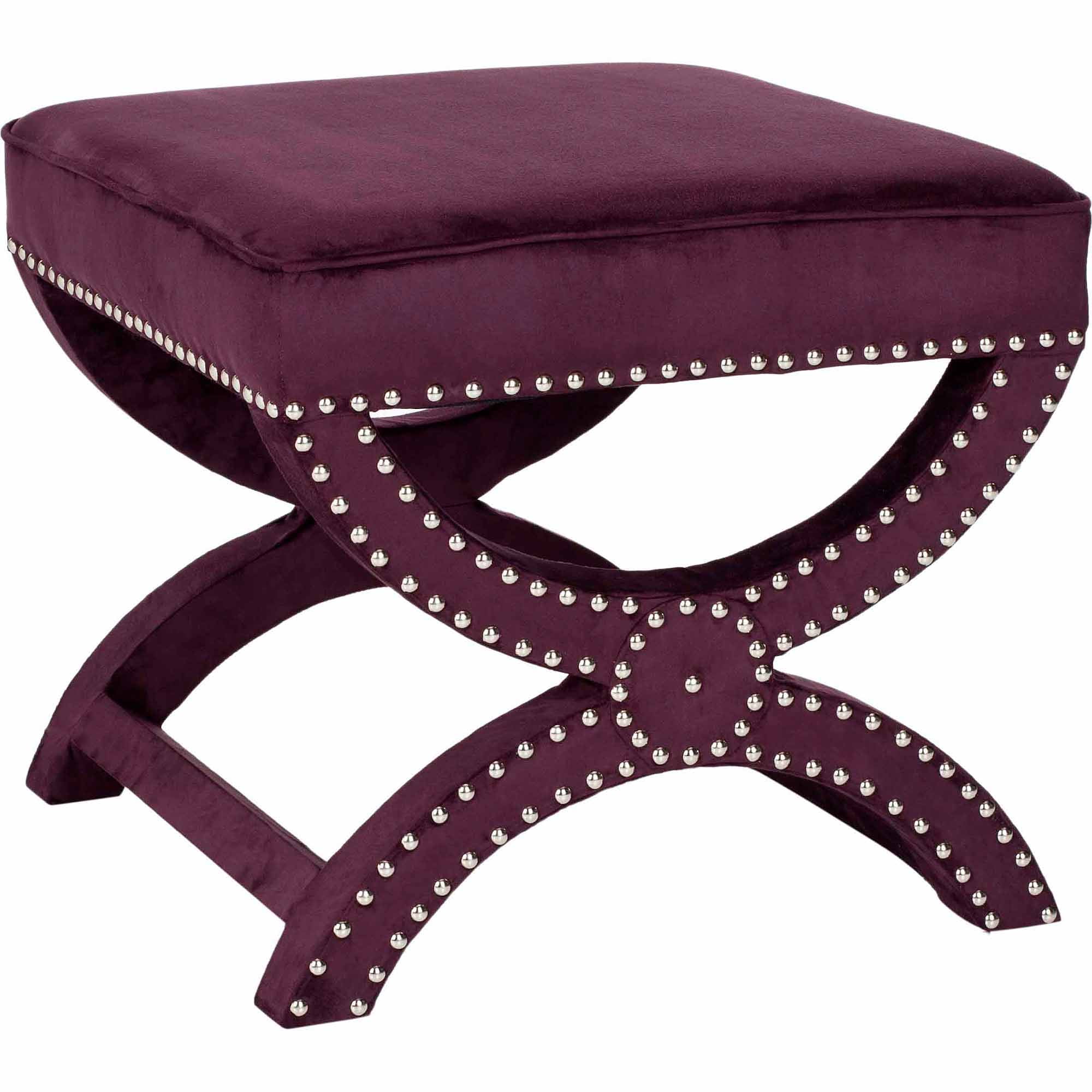 Plum footstool deals