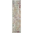 thumbnail image 1 of SAFAVIEH Mystique Christina Distressed Polyester Runner Rug, Grey/Multi, 2'3" x 8', 1 of 3