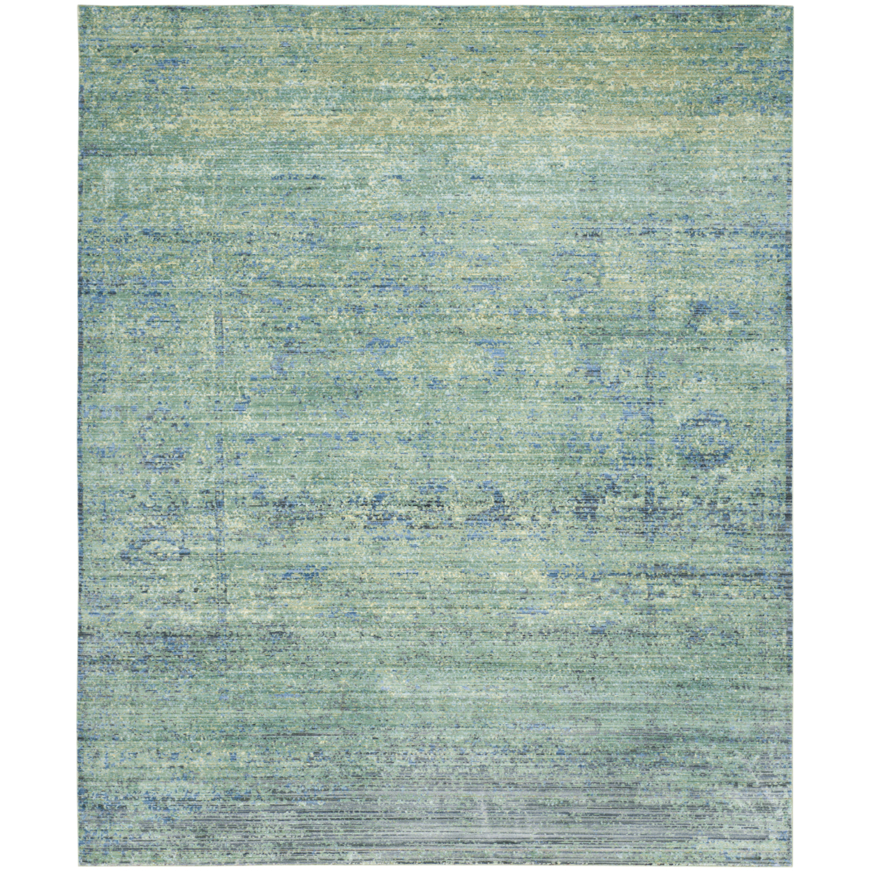SAFAVIEH Mystique Collection MYS920G Green / Multi Rug - Walmart.com