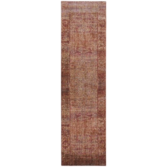 SAFAVIEH Mystique Collection MYS920P Rust / Multi Rug