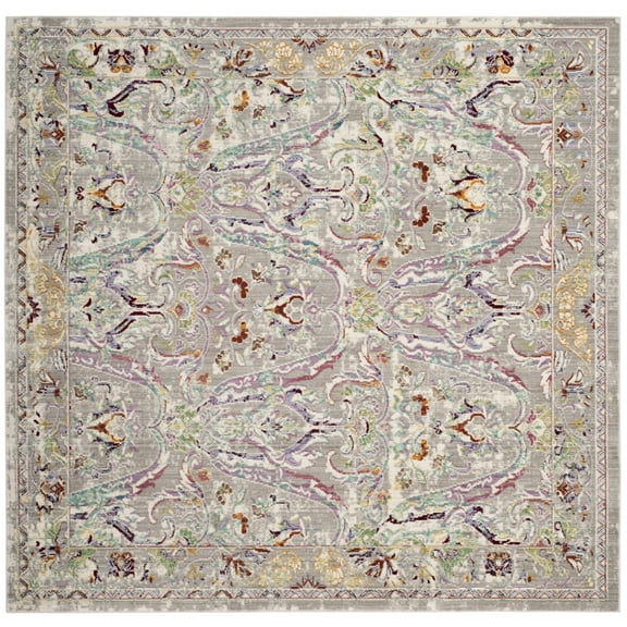 SAFAVIEH Mystique Collection MYS925L Grey/Light Blue Rug