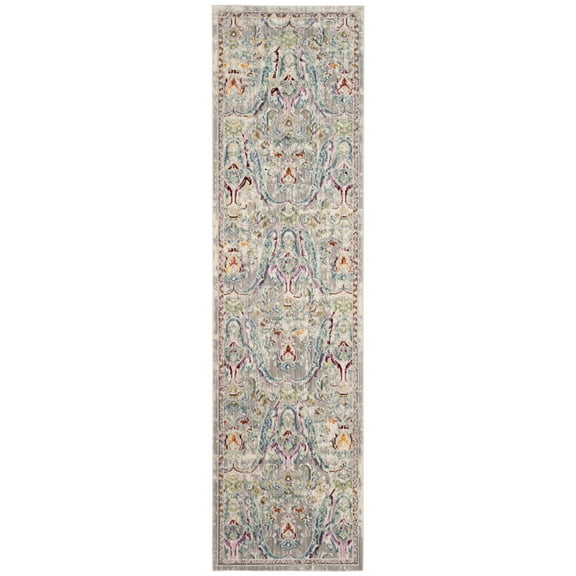SAFAVIEH Mystique Collection MYS925L Grey/Light Blue Rug