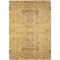 thumbnail image 1 of SAFAVIEH Mystique Gabriel Overdyed Polyester Area Rug, Gold/Multi, 4' x 6', 1 of 5