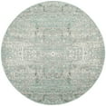 thumbnail image 1 of SAFAVIEH Mystique Gabriel Overdyed Polyester Area Rug, Teal/Multi, 6'7" x 6'7" Round, 1 of 3