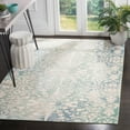 thumbnail image 1 of SAFAVIEH Mystique Hayleigh Faded Floral Polyester Area Rug, Blue/Ivory, 5' x 8', 1 of 6