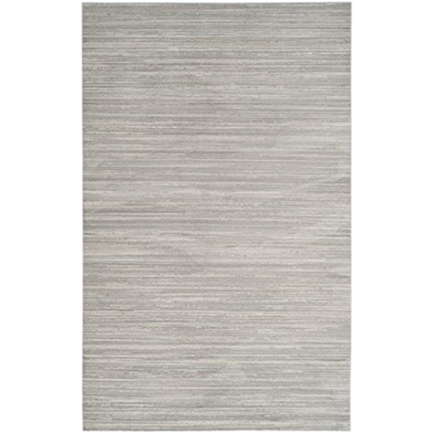 Gray Abstract Synthetic Rectangular 8' x 10' Area Rug