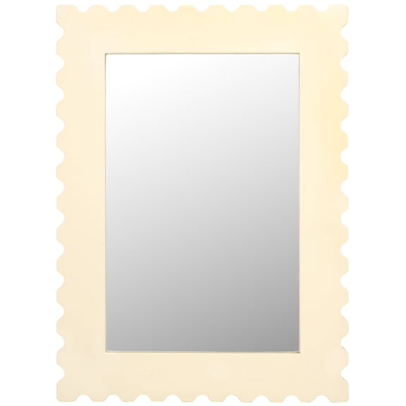 SAFAVIEH Nadia 23.6" x 31.89" White Classic Wall Mirror