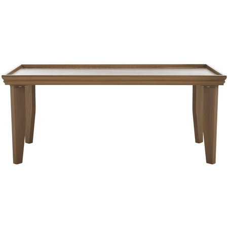 SAFAVIEH Naios Modern Wood Coffee Table, Sand