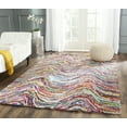 thumbnail image 1 of SAFAVIEH Nantucket Aleah Geometric Cotton Area Rug, Multi, 5' x 8', 1 of 6