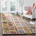thumbnail image 1 of SAFAVIEH Nantucket Aliah Geometric Cotton Area Rug, Multi, 4' x 6', 1 of 7