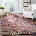 thumbnail image 1 of SAFAVIEH Nantucket Casimir Geometric Cotton Area Rug, Multi, 4' x 6', 1 of 10