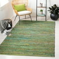 thumbnail image 1 of SAFAVIEH Nantucket Collection NAN220B Handmade Green Rug, 1 of 7