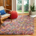 thumbnail image 1 of SAFAVIEH Nantucket Collection NAN311A Handmade Multi Rug, 1 of 9