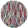 thumbnail image 1 of SAFAVIEH Nantucket Blanche Geometric Area Rug, Multi, 6' x 6' Round, 1 of 8